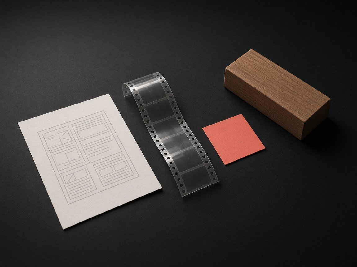 Four aligned craft tools for UI, motion, brand, and type