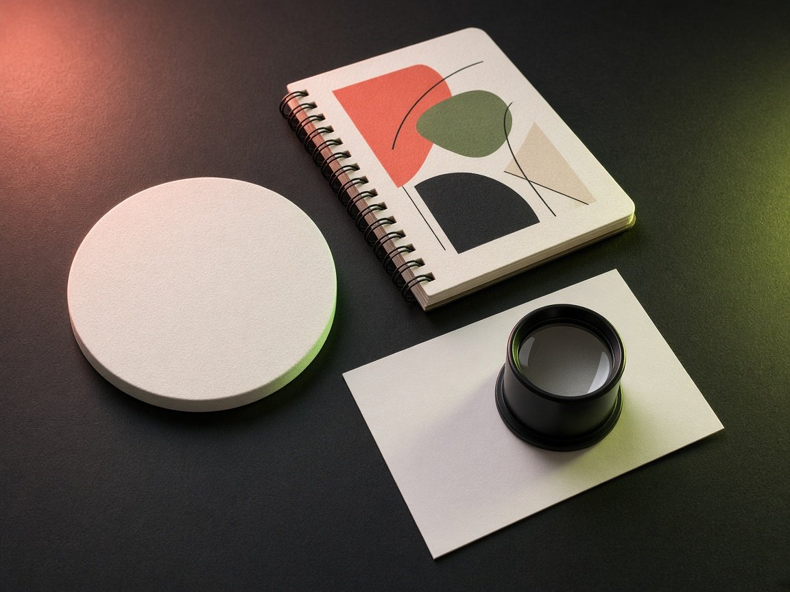 Three craft tools representing logo, illustration, and photo courses